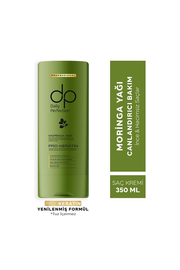 Şampuan Moringa Yağı 425 ml X 2 Adet & Saç Bakım Kremi Moringa 350 ml - 3