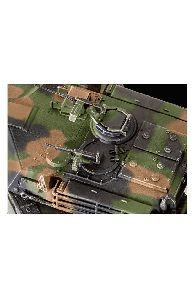 Maket Model Kit Askeri M1A1 AIM SA M1A2 Abrams 03346 - 4