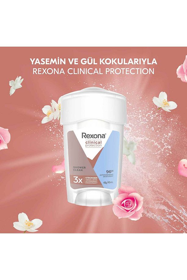 Clinical Protection Kadın Stick Deodorant Shower Clean 45 ml - 7