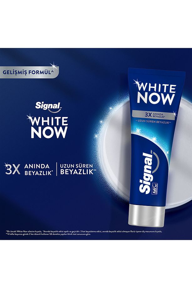 White Now Original Anında Beyazlatıcı Diş Macunu 75ml X3 - 3