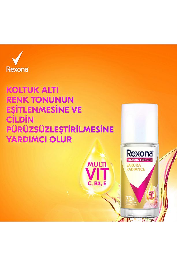 Vitamin Bright Kadın Roll On Deodorant Sakura Radiance 45 ml - 5