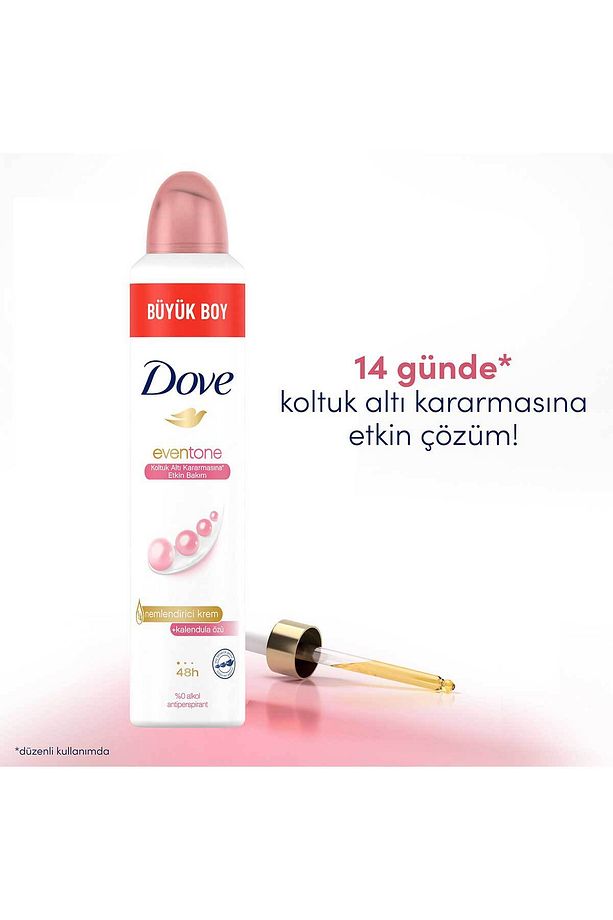 Kadın Sprey Deodorant Eventone Kalendula Özü Büyük Boy 200 ml X3 Adet - 4