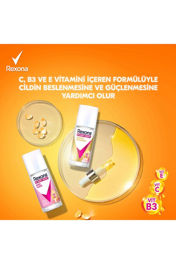 Vitamin Bright Kadın Roll On Deodorant Sakura Radiance 45 ml - 6