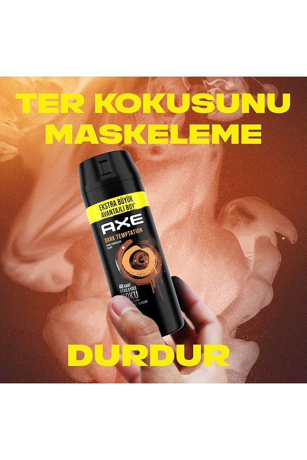 Erkek Sprey Deodorant Dark Temptation 200 ml X3 - 4