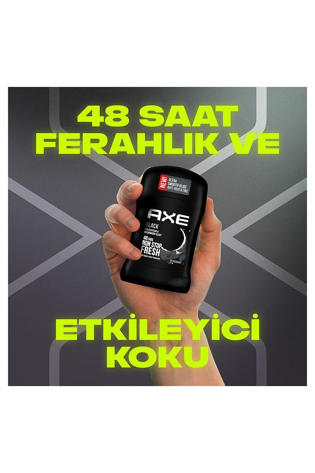 Black Erkek Deodorant Stick 50 ml X2 - 3