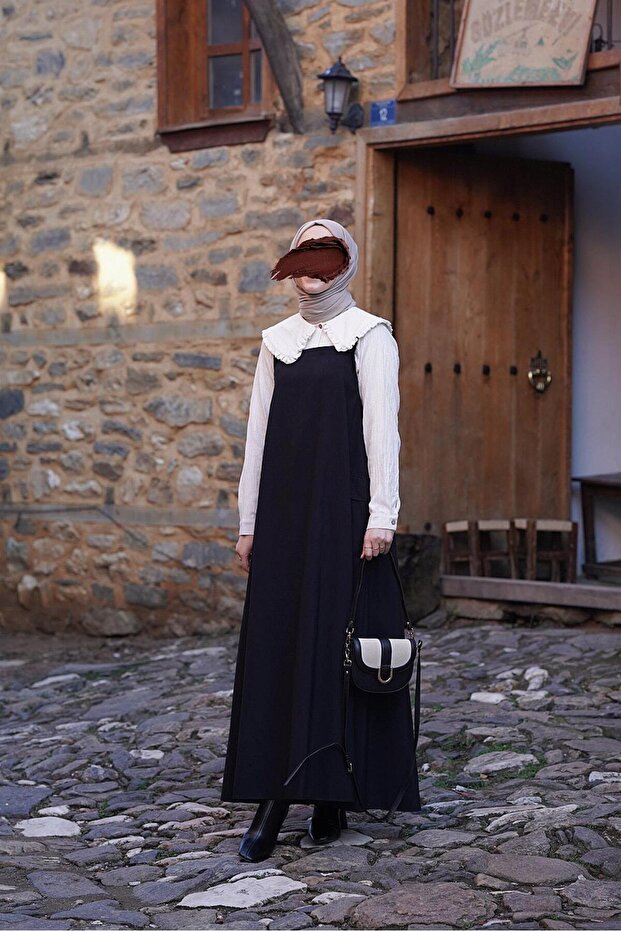 Salopet Jile- Siyah - 5