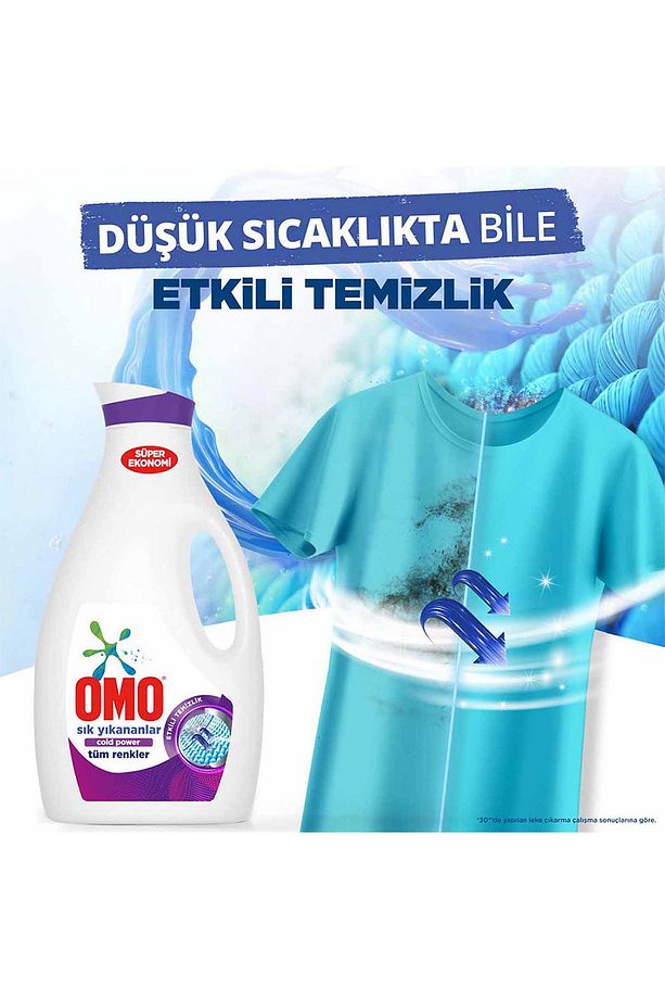 Sıvı Çamaşır Deterjanı Sık Yıkanan Çamaşırlar Için 2470 ml 38 Yıkama 3 Adet - 5