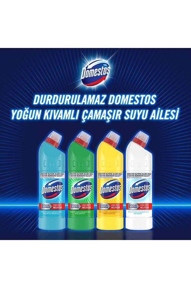 Yoğun Kıvamlı Çamaşır Suyu Dağ Esintisi Maksimum Hijyen 750 ml 6 Adet - 8