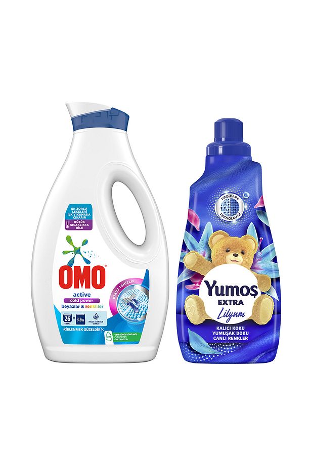 Sıvı Deterjan Active Cold Power Beyazlar Ve Renkliler 1690 ml X1 Yumoş Extra Lilyum 1440 ml X1 - 3