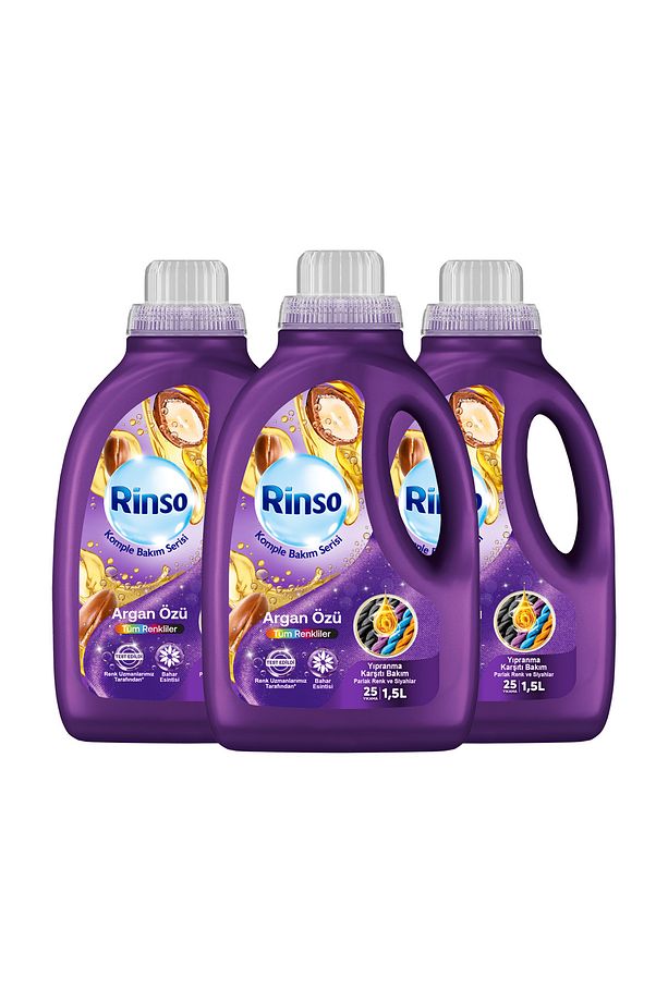 Sıvı Çamaşır Deterjanı Komple Bakım Serisi Argan Özü Tüm Renkliler Için 1.5 L X3 - 3