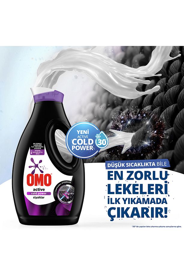 Deterjan Active Fresh Cold Power Renkliler 1690 ml X1 Active Cold Power Siyahlar 1690ml X1 - 4