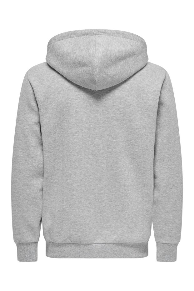 Erkek Gri Sweatshirt - 6