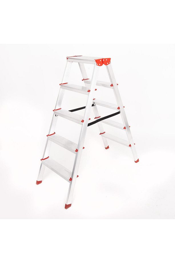 Alüminyum Çift Çıkışlı 5 Basamaklı Merdiven(109 CM) (ACCM.03) - 1