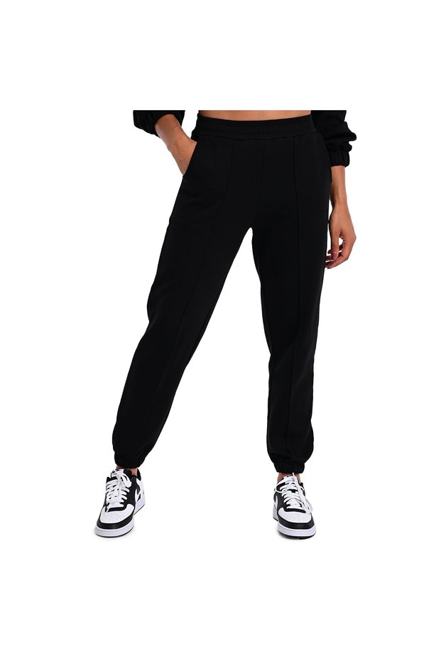 Segovia Women's Black Casual Style Sweatpants 24Kk013-Syh