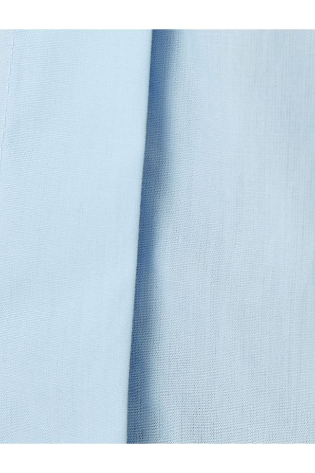 Uzun Kollu Pamuklu Regular Fit Basic Poplin Gömlek - 6