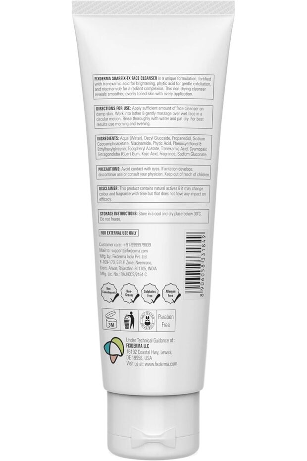 Skarfix -TX Face Cleanser for pigmentation | All Skin Types | 75gm - 4