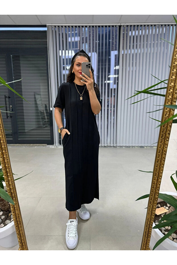 Ms Çima Dikişli Elbise - 1