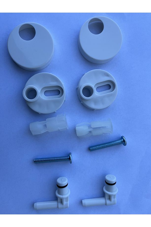 Thermoplast Eko Üstten Sıkmalı Klozet Kapağı Montaj Seti (Tak-Çıkar) - 2