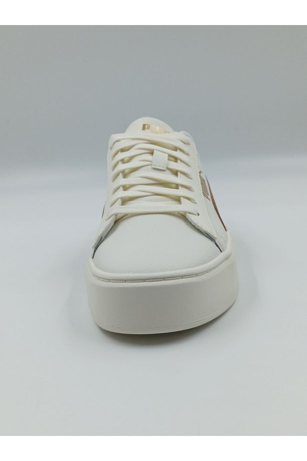 Smash Platform v3-Warm White-Caramel Latte-PUMA Gold - 5