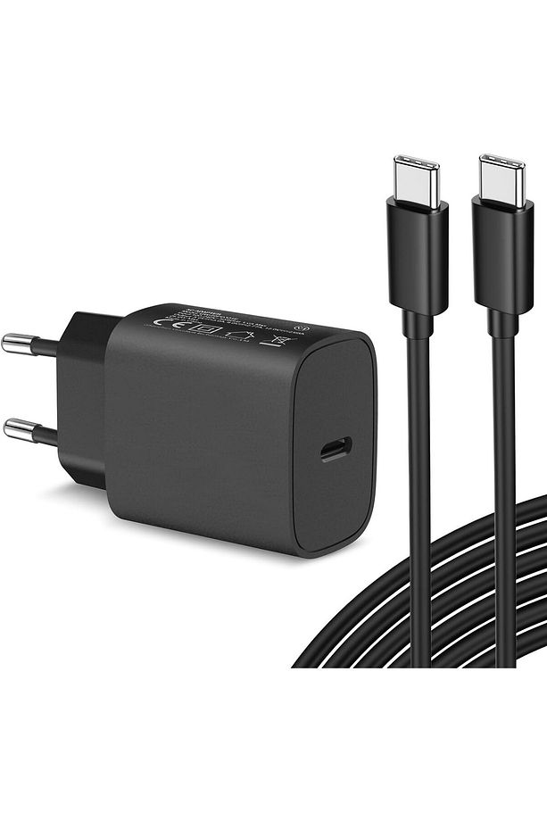 Samsung Galaxy S24 Ultra/S24 Plus/S23Fe/S22/S21/A55 Uyumlu Şarj Aleti 25w Şarj Cihazı Type-C USB-C - 1