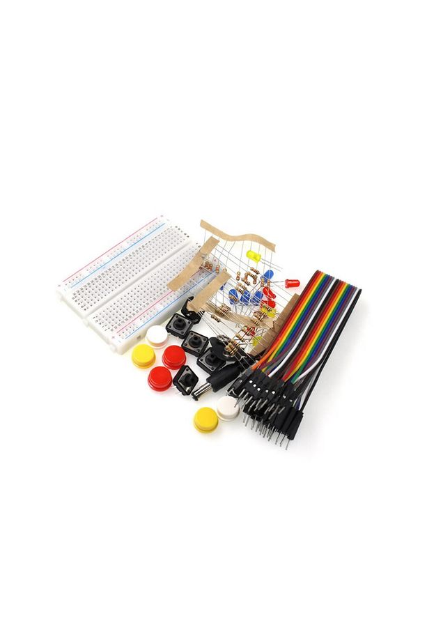 Elektronik Başlangıç Seti Arduino Starter Kit Breadboard Led - 4