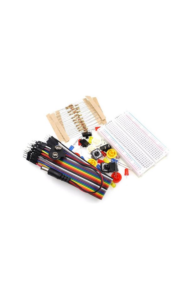 Elektronik Başlangıç Seti Arduino Starter Kit Breadboard Led - 5