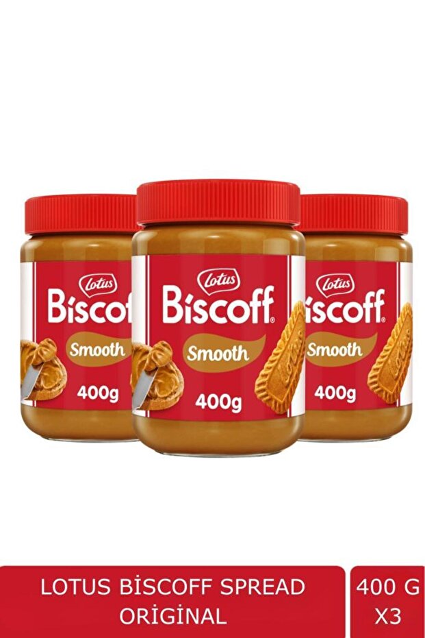 Biscoff Spread Original 400 G X 3 - 1