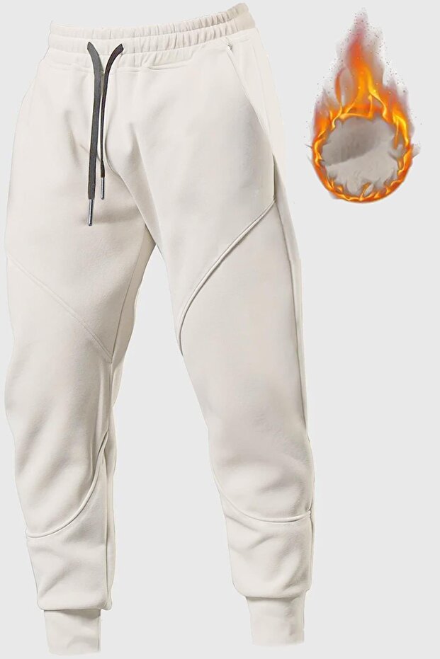 Ghassy Co. Run Sports Casual Ribbed Three Thread Sports Sweatpants