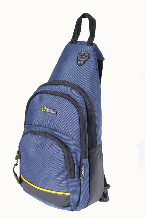 M 1006-1 Unisex Chest Crossbody Bag, Body Bag Navy Blue