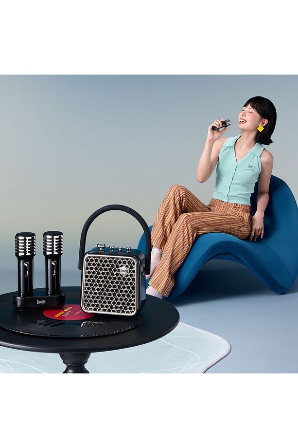 SongBird-SE Siyah Çift Mikrofonlu 18W Bluetooth Hoparlör - 9