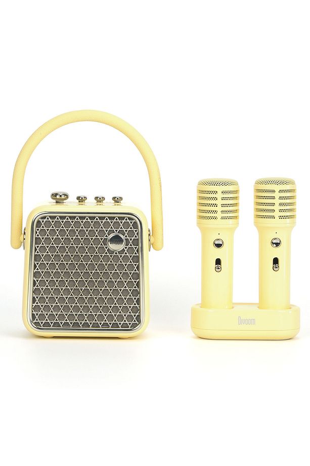 SongBird-SE Sarı Çift Mikrofonlu 18W Bluetooth Hoparlör - 4