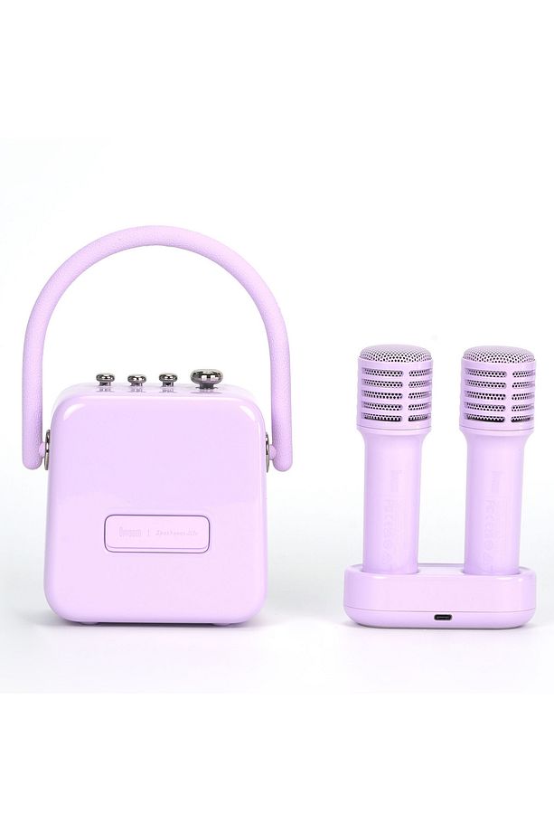 SongBird-SE Lila Çift Mikrofonlu 18W Bluetooth Hoparlör - 7