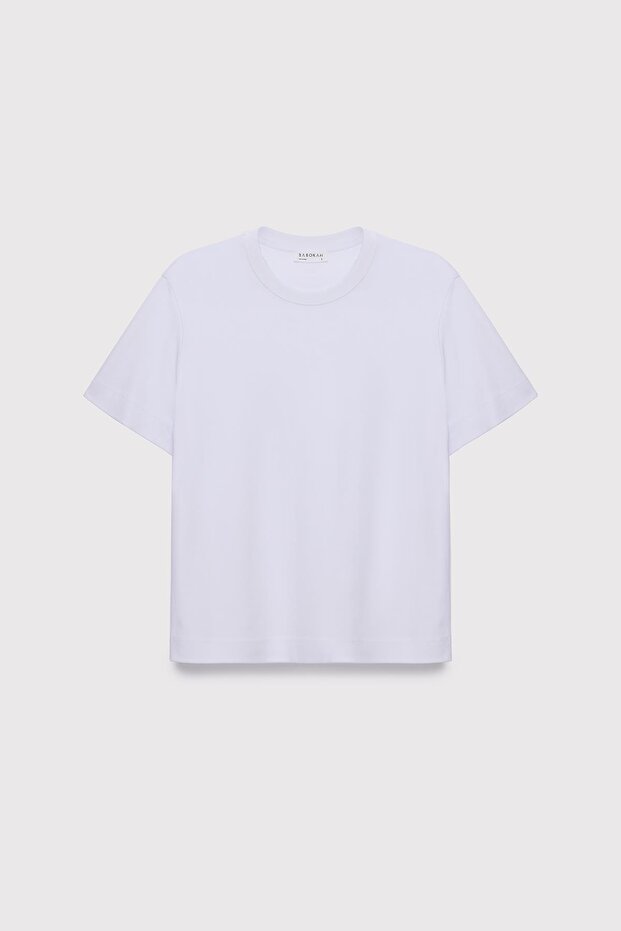 Premium Pamuk Basic Tshirt Kadın - 5