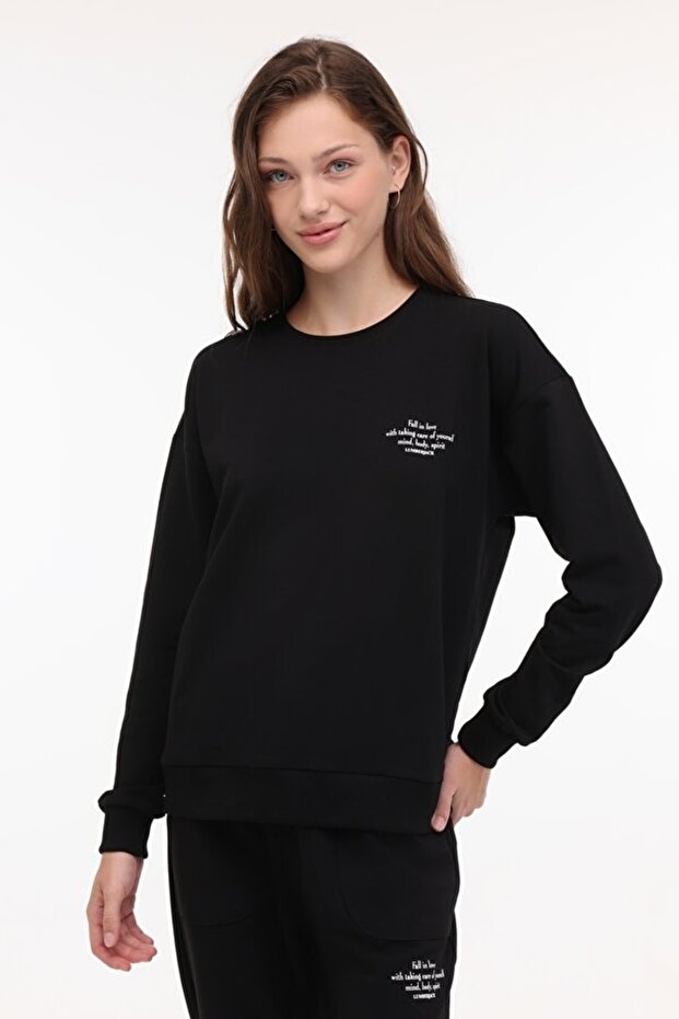 4W,Wb Anna 16 4Pr Women's Sweat A101784877 Black