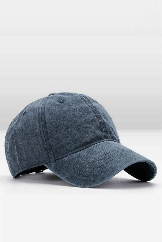 Men's Vintage Hat Summer Outdoor Cap Cap-Navy Blue