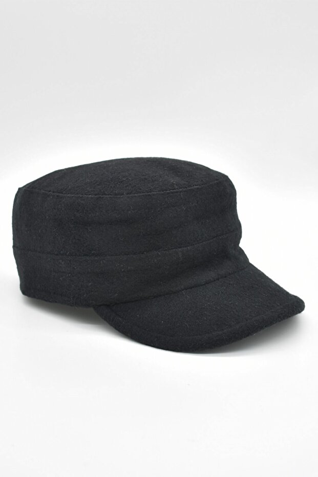 Men's Wool Castro Hat-Black