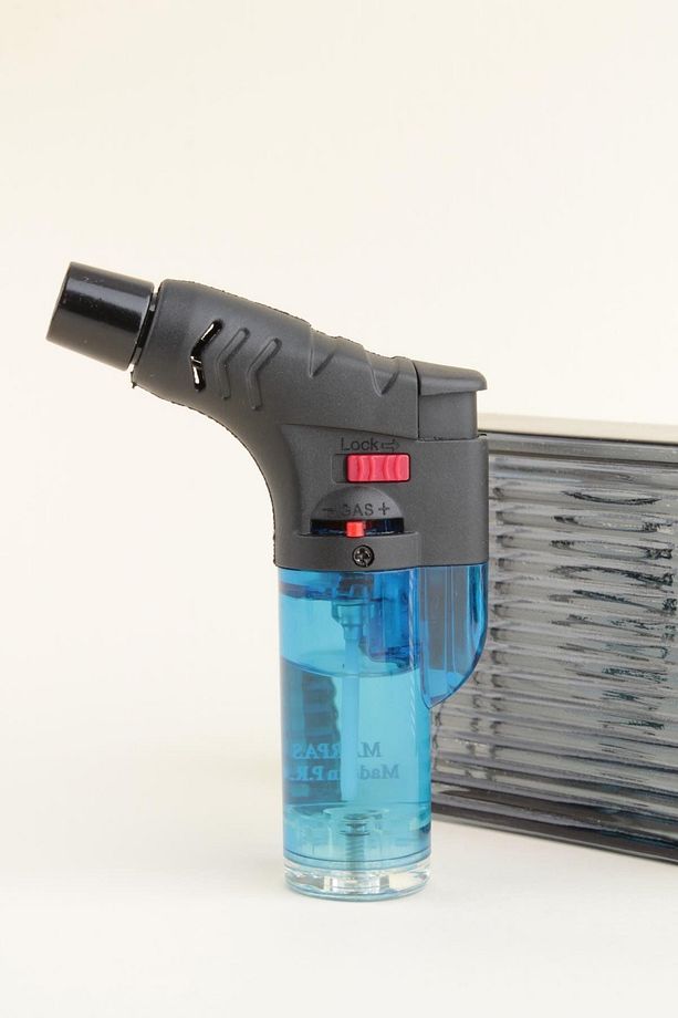 1 Adet Gazlı Pürmüz Turbo Torch Çakmak Mangal, Nargile Çakmağı (Rüzgarlı Havalar İçin İdeal) - 2
