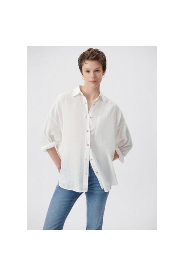 UZUN KOLLU GÖMLEK - 8