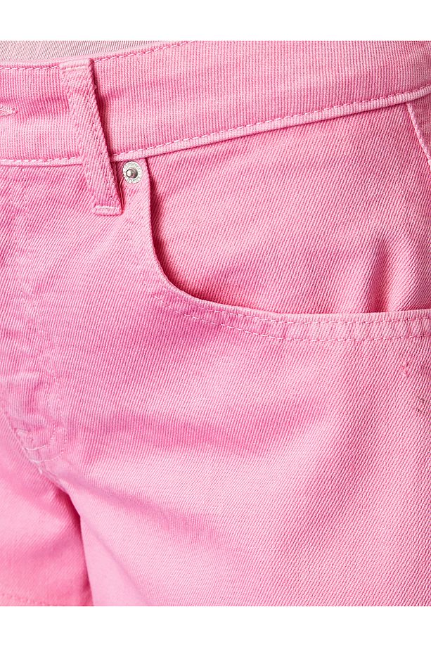 Mini Kot Şort Cepli Destroylu - 6
