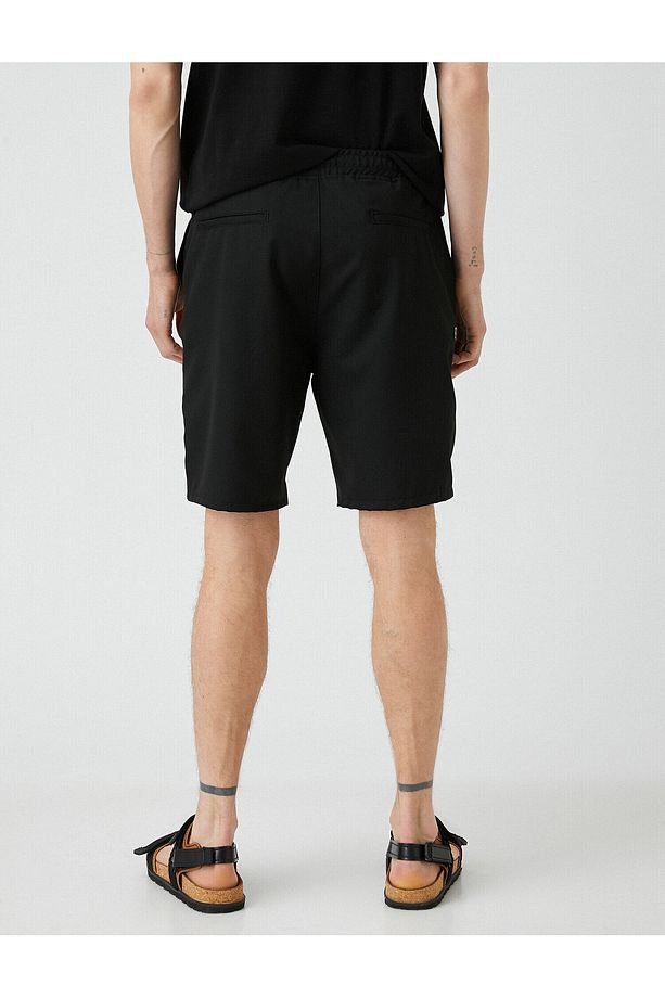 Beli Bağcıklı Chino Şort - 4