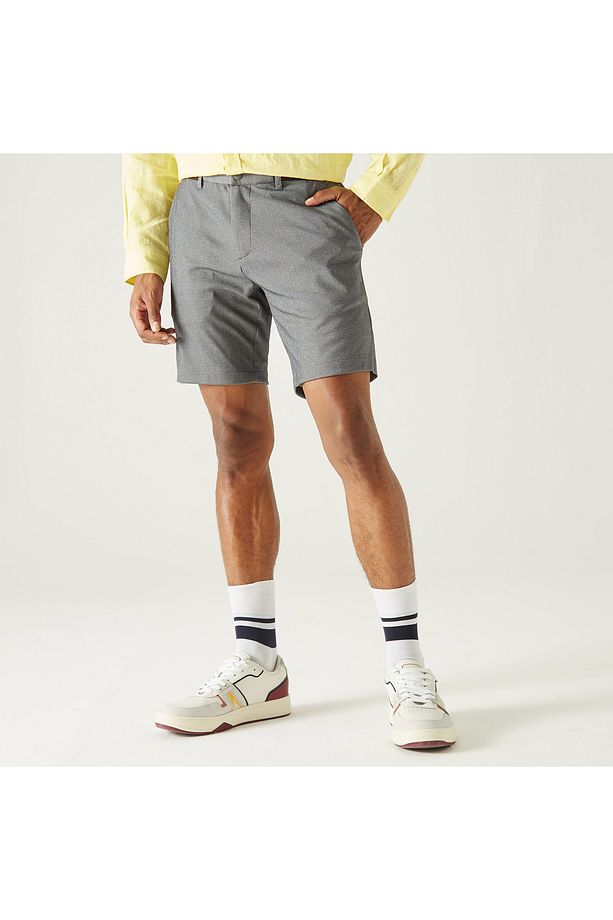 Erkek Regular Fit Gri Bermuda Şort - 3