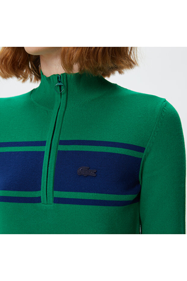 Kadın Yeşil Elbise - 6