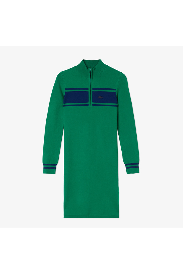 Kadın Yeşil Elbise - 3