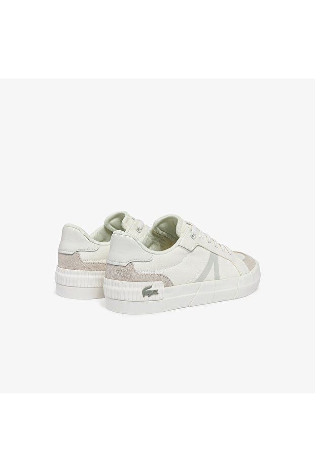 L004 Kadın Krem Sneaker - 3