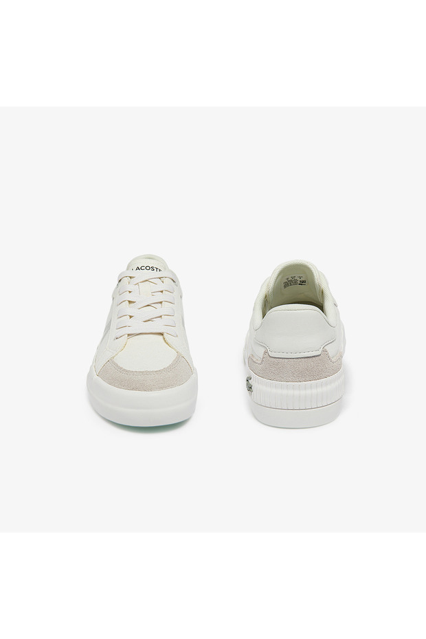 L004 Kadın Krem Sneaker - 6