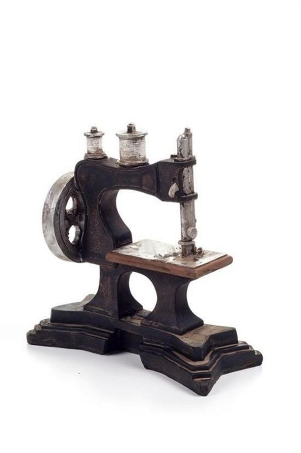 ® Decotown Nostaljik Dekoratif Dikiş Makinesi Biblo Süs Eşyası - 2