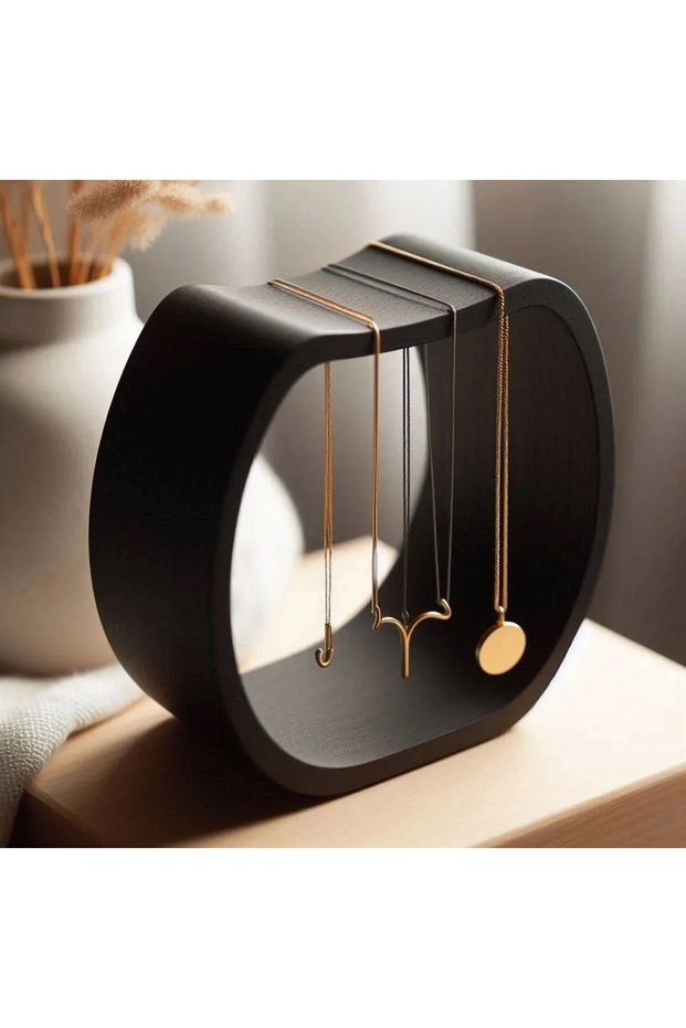 Modern Jewelry Stand, Necklace Earring Organizer, Jewelry Organizer, Jewelry Gem Holder Dlc3Ddesign