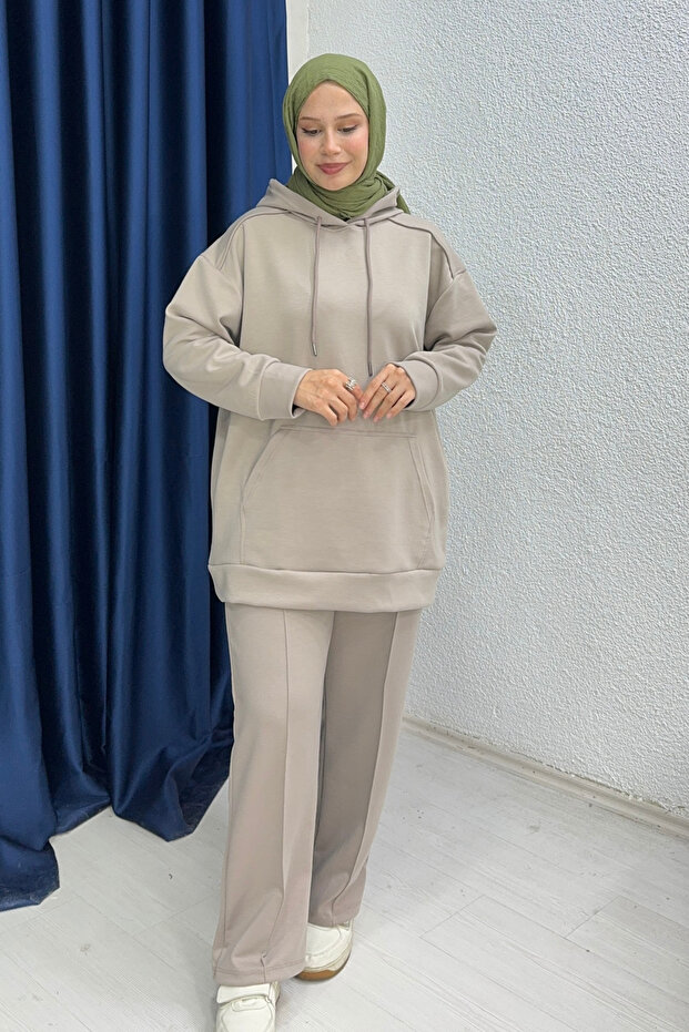 Set de trening cu glugă - 4