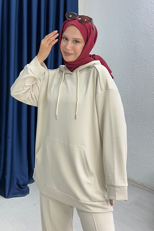 Kapışonlu Eşofman Takımı - 2