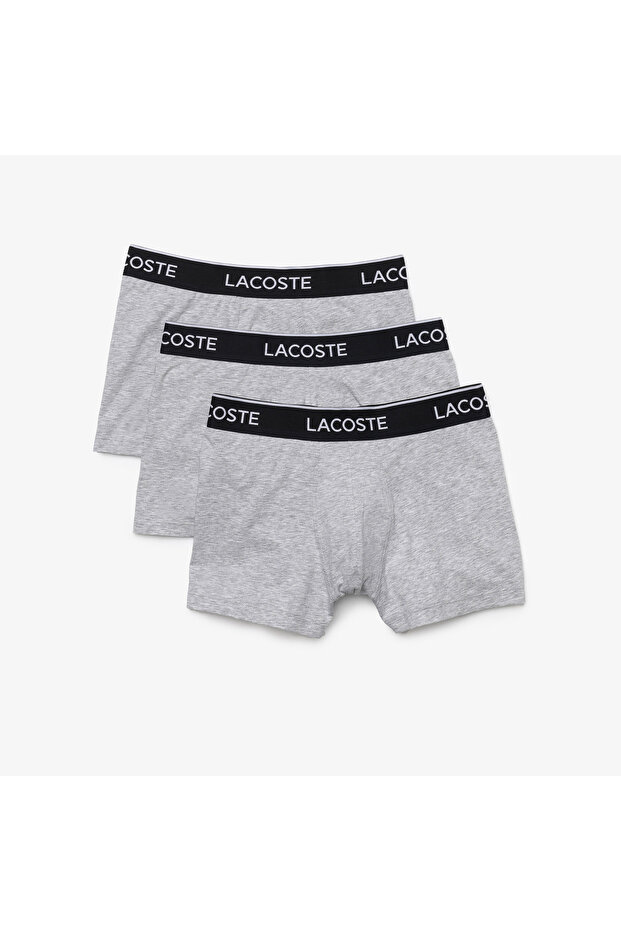 Erkek 3'lü Gri Boxer - 5